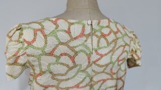 【着物リメイク】リメイクのリメイク♪カジュアルな羽織がフォーマルに変身